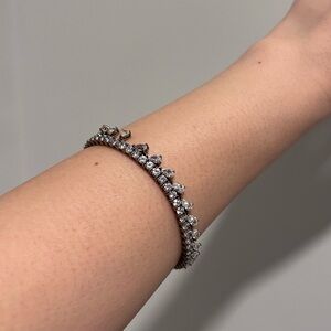 NEW Diamonds Dangle Tennis Bracelet